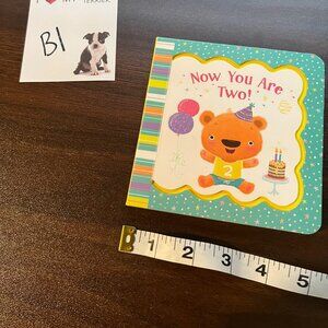 5/$20 Now you are two hardcover board book